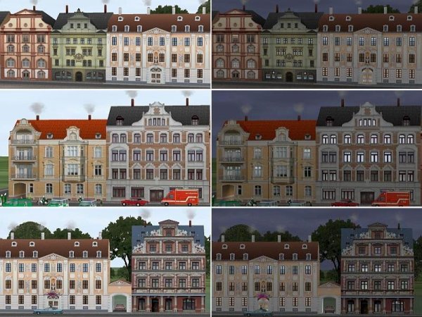 Historische H&auml;user aus der Jahrhundertwende (HB2500 )