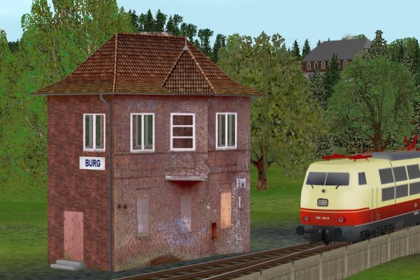 Stellwerk Burg Set (HB3418 )