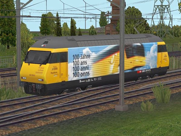 E-Lok der SBB Re460 006 und Re460 015 (HB3447 )