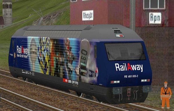 E-Lok der SBB Re460 005 und Re460 033 (HB3448 )