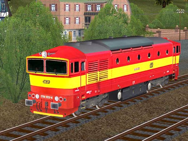 Diesellok CS 750 022 der CSD (HB3458 )