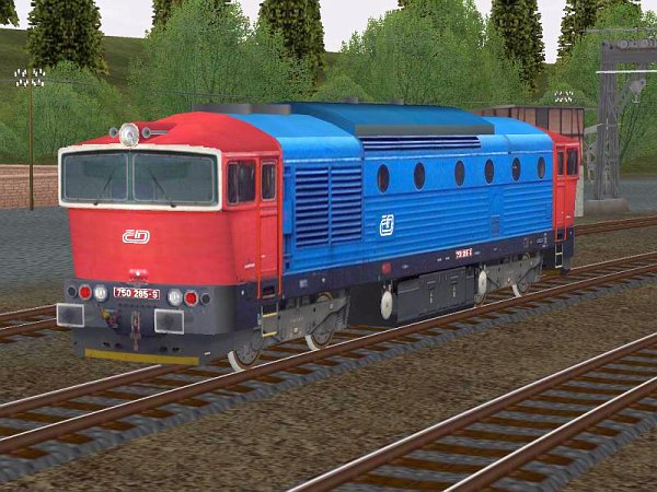 Diesellok CS 750 285 der CSD (HB3459 )