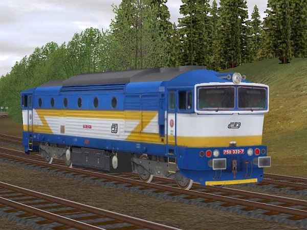 Diesellok CS 750 333 der CSD (HB3460 )