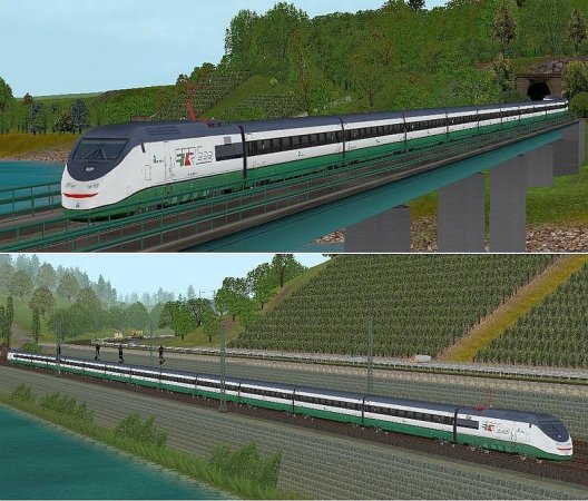Eurostar ETR500 der FS (HB3462 )