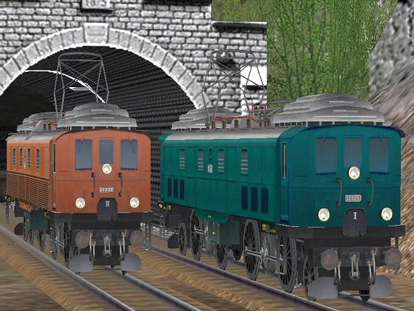 E-Lok-Set SBB Be 4/6 mit den Nr. 12325 und 12332 (HB3479 )