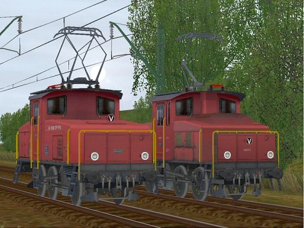 E-Rangierloks der SBB Ee3/3 16402 und Ee3/3II 16517 im Set (HB3489 )