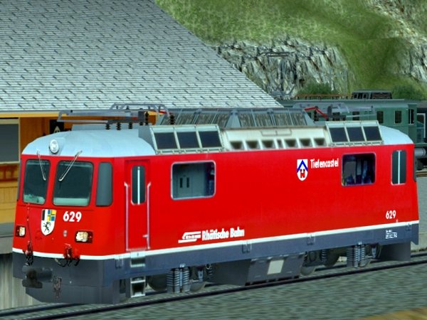 Sspur RhB Ge 4 4 II Set 2 (HB3496 )