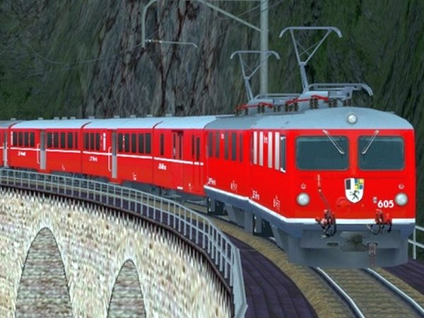 Sspur RhB Personenwagen Set 2 (HB3504 )