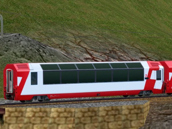 Sspur RhB Glacier Express (HB3505 )