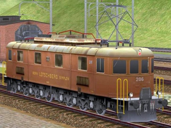 E-Lok Set BLS Ae 6/8 (HB3513 )