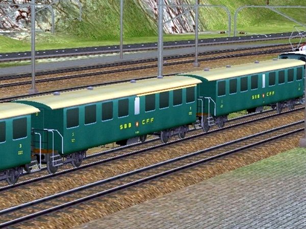 SBB Personenwagen Epoche III (HB3514 )
