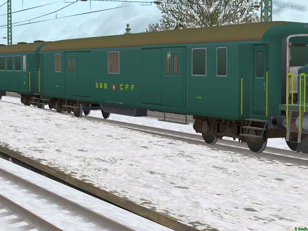 SBB Personenwagen Set 4 (HB3517_TREND)   (HB3517 )