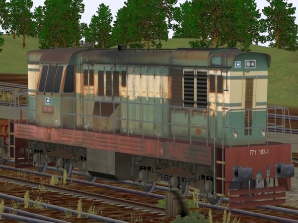 Lok Hummel 771 der CD (HB3518 )