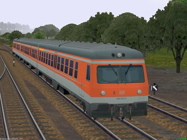 Triebwagen BR 614 DB Epoche IV Set 2 (HB3524 )