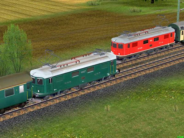 E-Lok der SBB Re4/4I Set 1 (HB3526 )