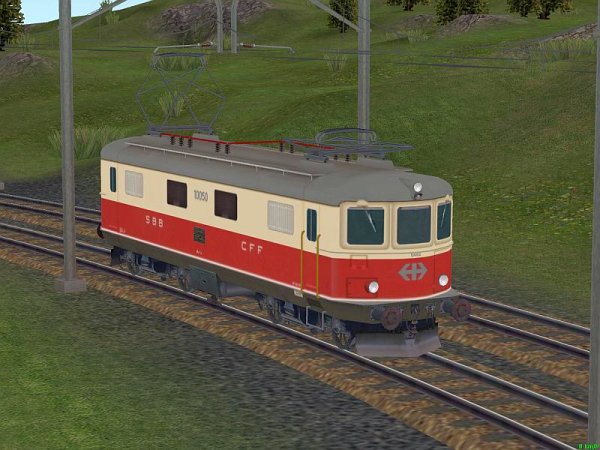 E-Lok der SBB Re4/4I Set 2 (HB3527 )