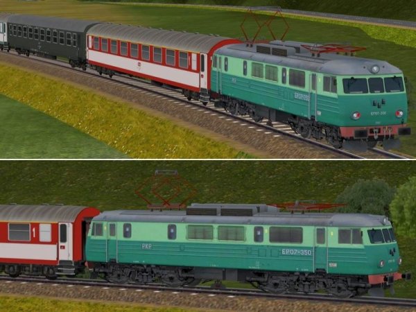 E-Lok EP07 350 der PKP (HB3530 )
