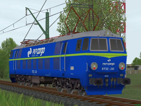 Elektrolokomotive ET22 243 der PKP-Cargo (HB3535 )