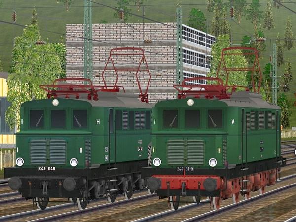 E-Loks E44/244 der DR in Epoche IV und V (HB3553 )