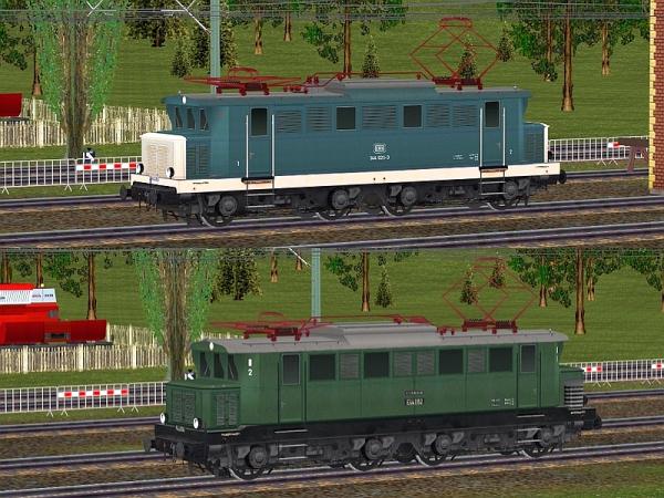 E-Loks E44/144 der DB in Epoche III und IV (HB3554 )