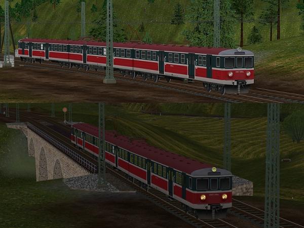 E-Triebwagen der PKP EN57 in Ep IV - Set 1 (HB3574 )