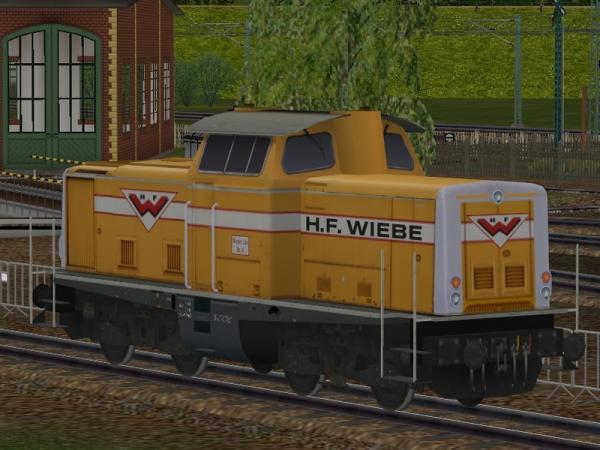 Diesel-Lok der Firma Wiebe der BR V100 in Ep IV (HB3578 )