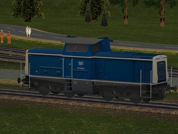 Dieselloks der BR V100 in Epoche IV (HB3622 )