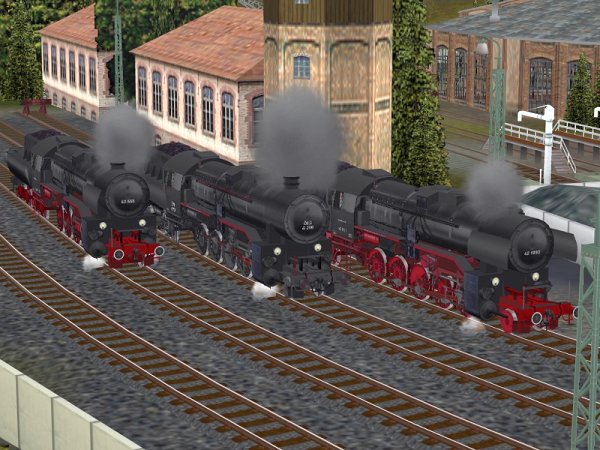 Sparset, Schlepptenderdampflokomotiven BR 42 der DB, DRG und OeStB (HH1406 )