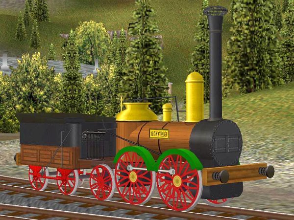 Dampflok Saxonia (HS1403 )
