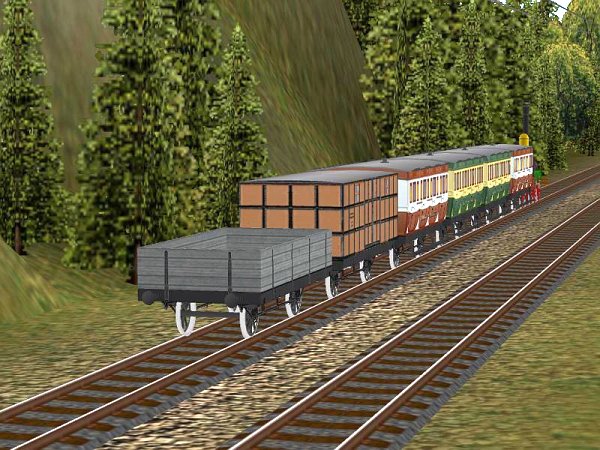 Waggon Set Saxonia (HS1404 )