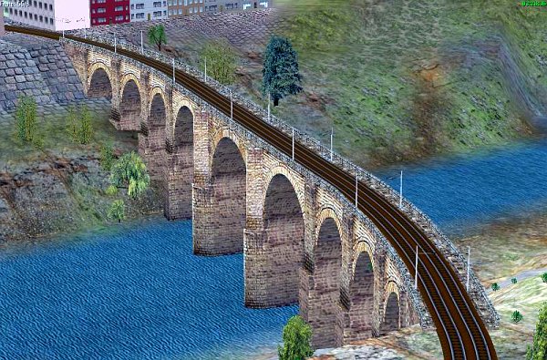 Br&uuml;ckensegmente in der Bauweise der Alcantarabr&uuml;cke (HS2410 )