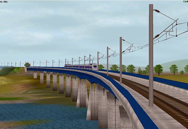 Eingleisige Moselbr&uuml;cke und Teile (HS2412 )
