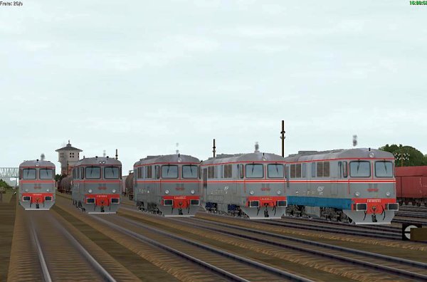 Sparset, Diesellokomotiven f&uuml;r Personenz&uuml;ge der Rum&auml;nischen Eisenbahn (HS2423 )