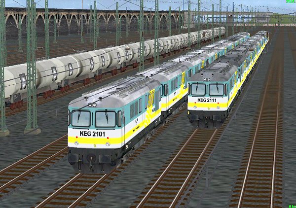 Gro&szlig;es KEG-Sparset Diesellokomotiven KEG-2101 bis KEG-2120 (HS2428 )