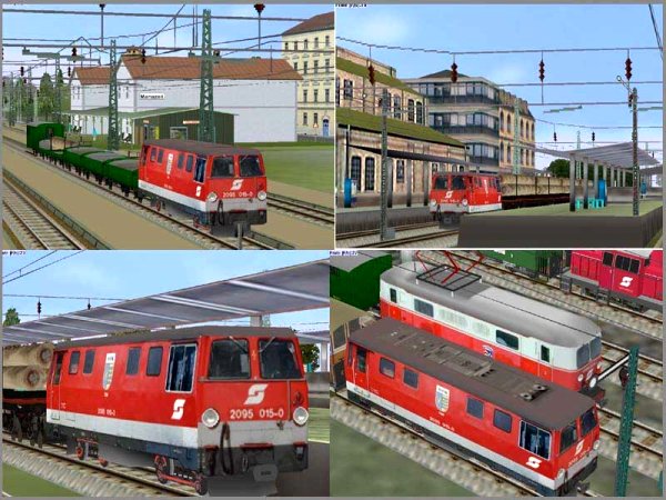 Schmalspur Diesellok OEBB 2095 (HT1421 )