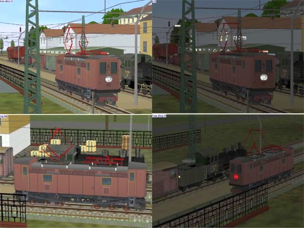 Schmalspur E-Lok E1099 U (HT1422 )