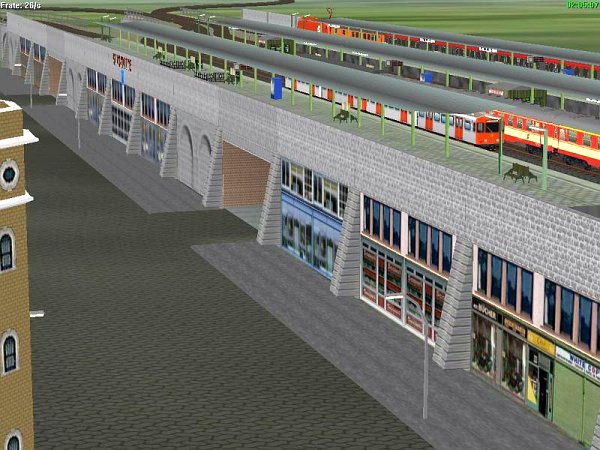 Bausatz Stadtbahnhof (HT1443 )
