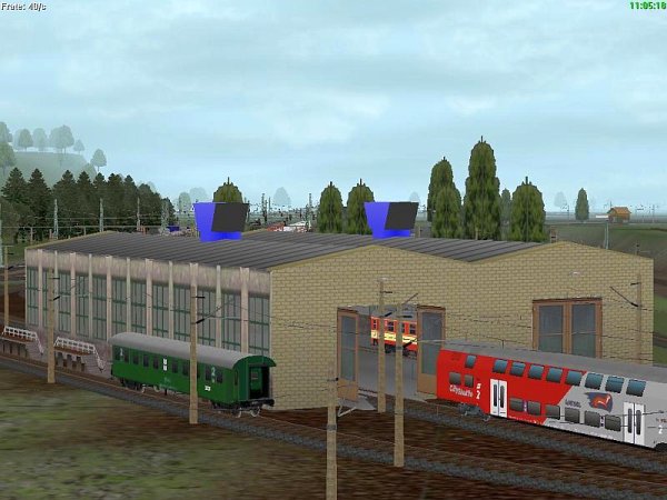 Kleine Waggonwerkstatt Bausatz (HT1454 )
