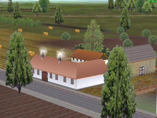 Bauernhaus aus Ost&ouml;sterreich Set 1 mit Zubeh&ouml;r (HT1458 )