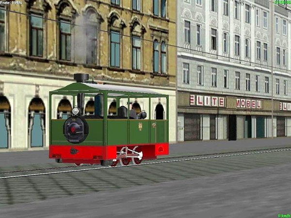 Dampftramway in Wien (HT1467 )