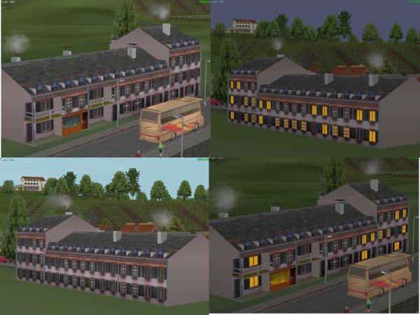 Reihenhaus Set (HT1479 )