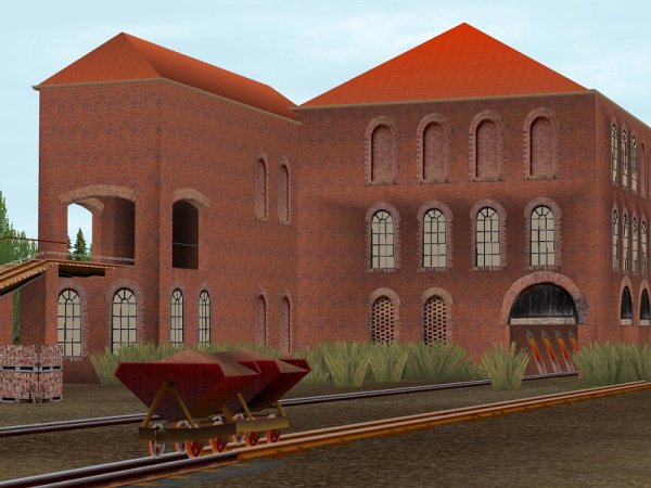 Ziegelei Kaufungen mit Feldbahn 600mm und Zubeh&ouml;r (HW1403 )