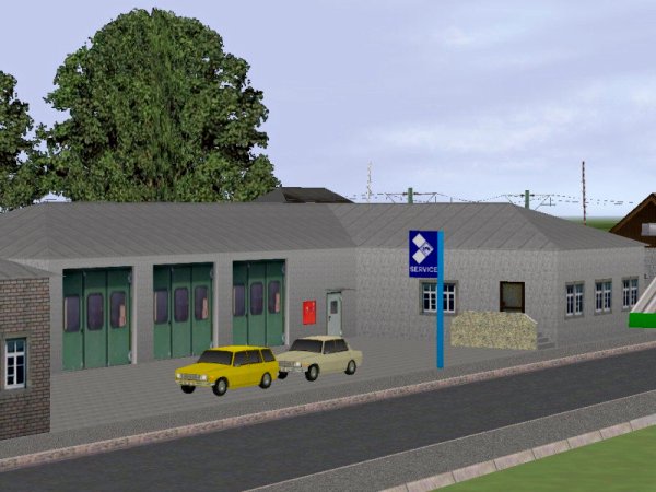 IFA-Servicewerkstatt in zwei Varianten (IB1409 )