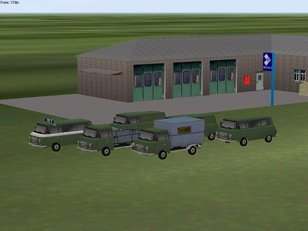 Barkas B1000-Set oliv (IB1434 )