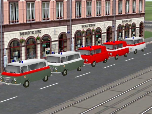 Barkas B1000-Set Notdienst (IB1435 )