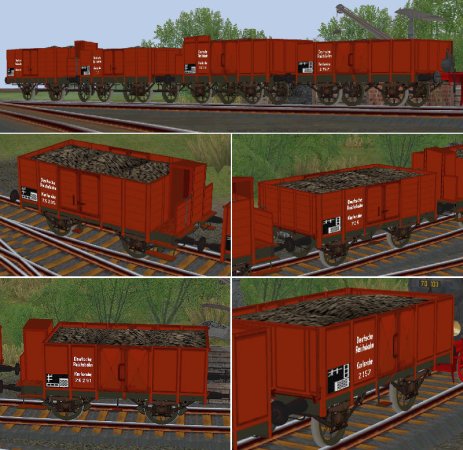 Kohlenwagen der DRG, Epoche II (KK1406 )