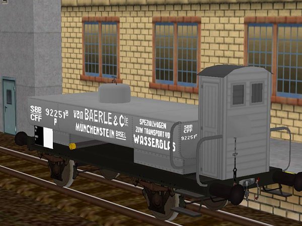 Kesselwagen f&uuml;r Wasserglas der SBB (KK1411 )