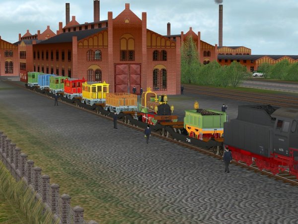Museumszug auf Reisen (KK1416 )