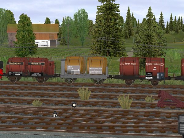 Weinfasswagen Set1 (KK1424 )
