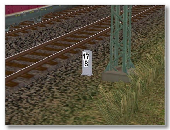 Km-Steine fuer Hauptbahnen (KK1435 )